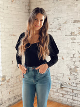 Load image into Gallery viewer, Velvet Mutton Bodysuit - Final Sale