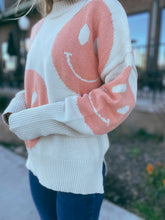 Load image into Gallery viewer, So Smiley Mock Sweater - Final Sale