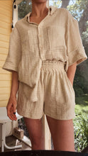 Load image into Gallery viewer, Cozy Waffle Gauze Shorts
