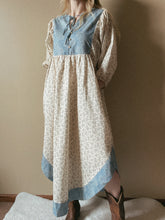 Load image into Gallery viewer, The Wren Mixed Nature Midi Dress
