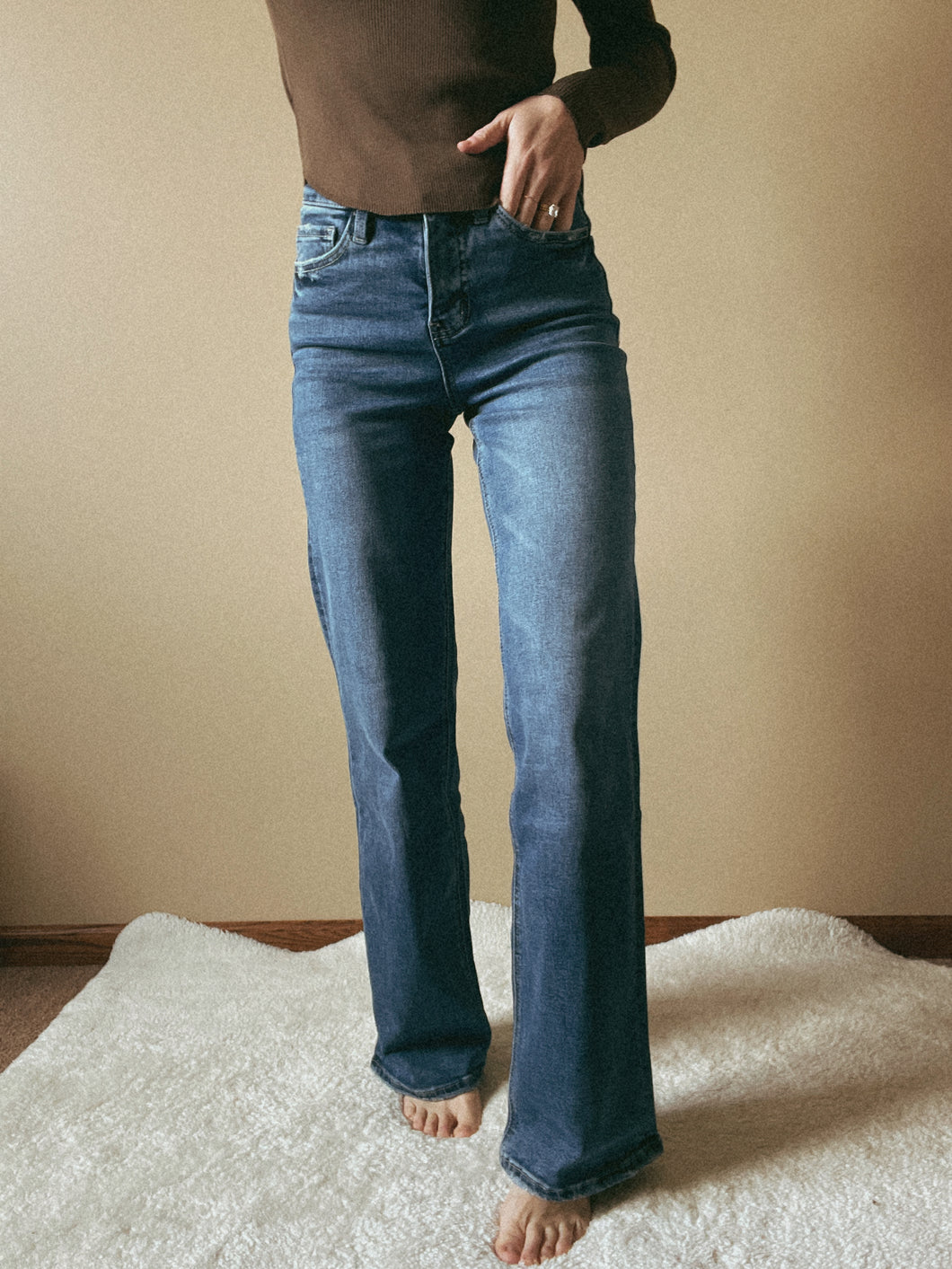 90s Super High Rise Wide Leg Jeans