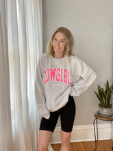 Load image into Gallery viewer, Pink Cowgirl Yeehaw Crewneck
