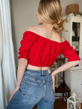 Load image into Gallery viewer, Valentina Eyelet Crop

