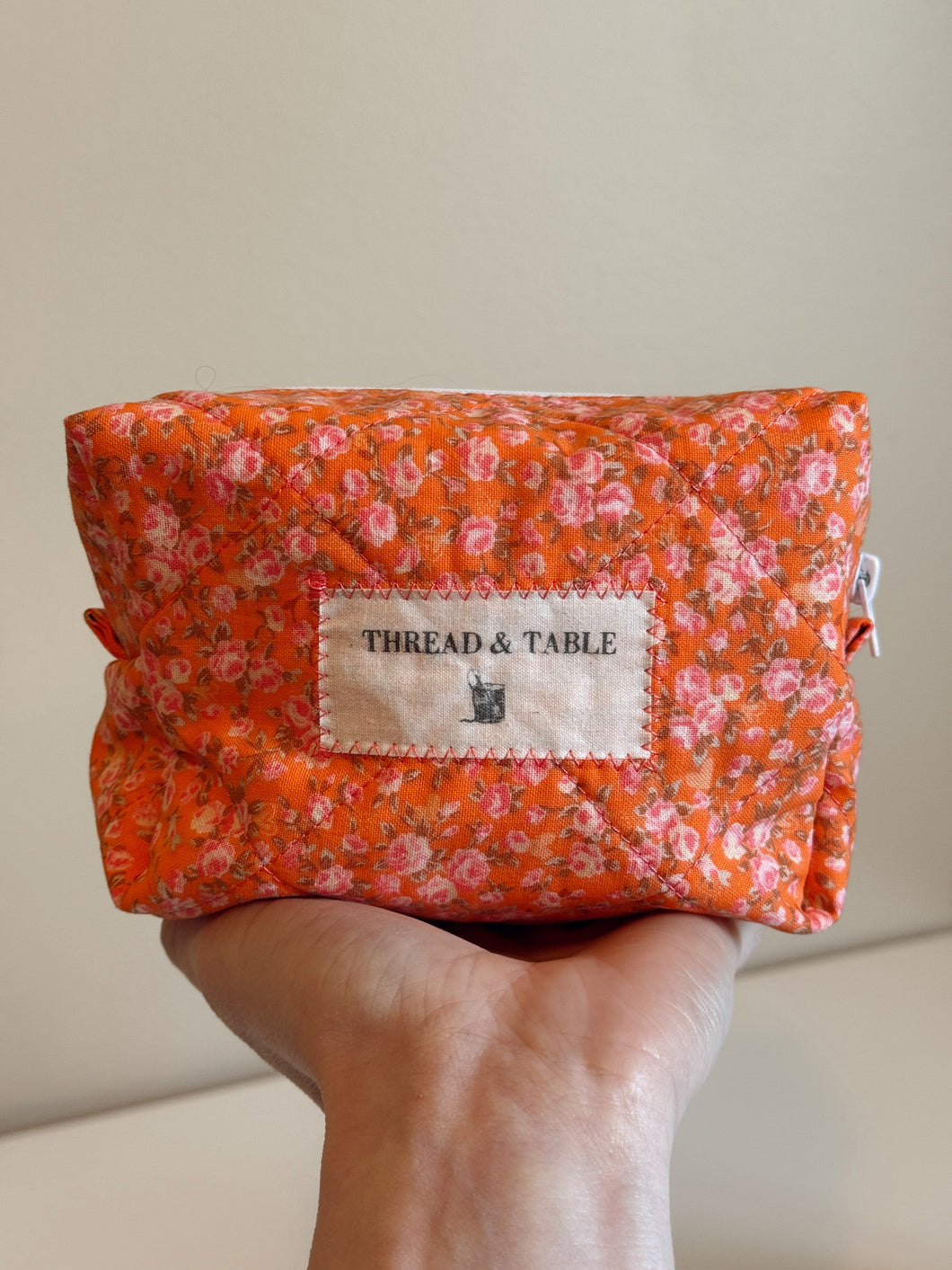 Small Quilted Zipper Pouches - 3 Options
