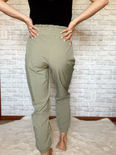 Load image into Gallery viewer, Light Sage High Waisted Joggers
