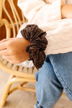 Load image into Gallery viewer, Espresso Jumbo Scrunchie
