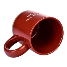 Load image into Gallery viewer, Ho Ho Ho Red Stoneware Coffee Mug
