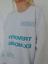 Load image into Gallery viewer, Introvert/Extrovert Graphic Sweatshirt
