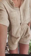 Load and play video in Gallery viewer, Cozy Waffle Gauze Shorts

