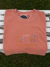Load image into Gallery viewer, Cozy Season Embroidered Tee - 2 Colors

