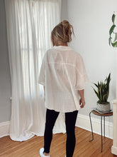 Load image into Gallery viewer, Seaside White Dolman Top
