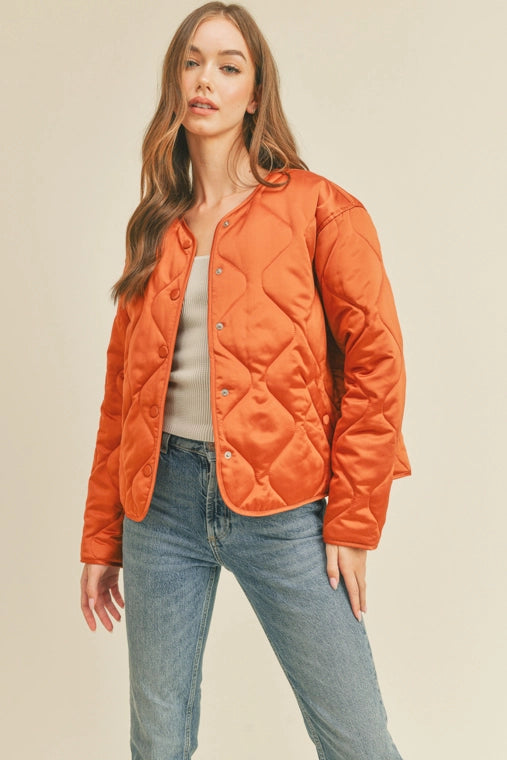Spice Quilted Jacket - Final Sale