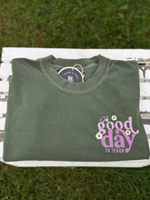 Load image into Gallery viewer, It&#39;s A Good Day To Teach Embroidered Tee
