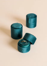 Load image into Gallery viewer, Velvet Ring Box - Multiple Colors + Shapes
