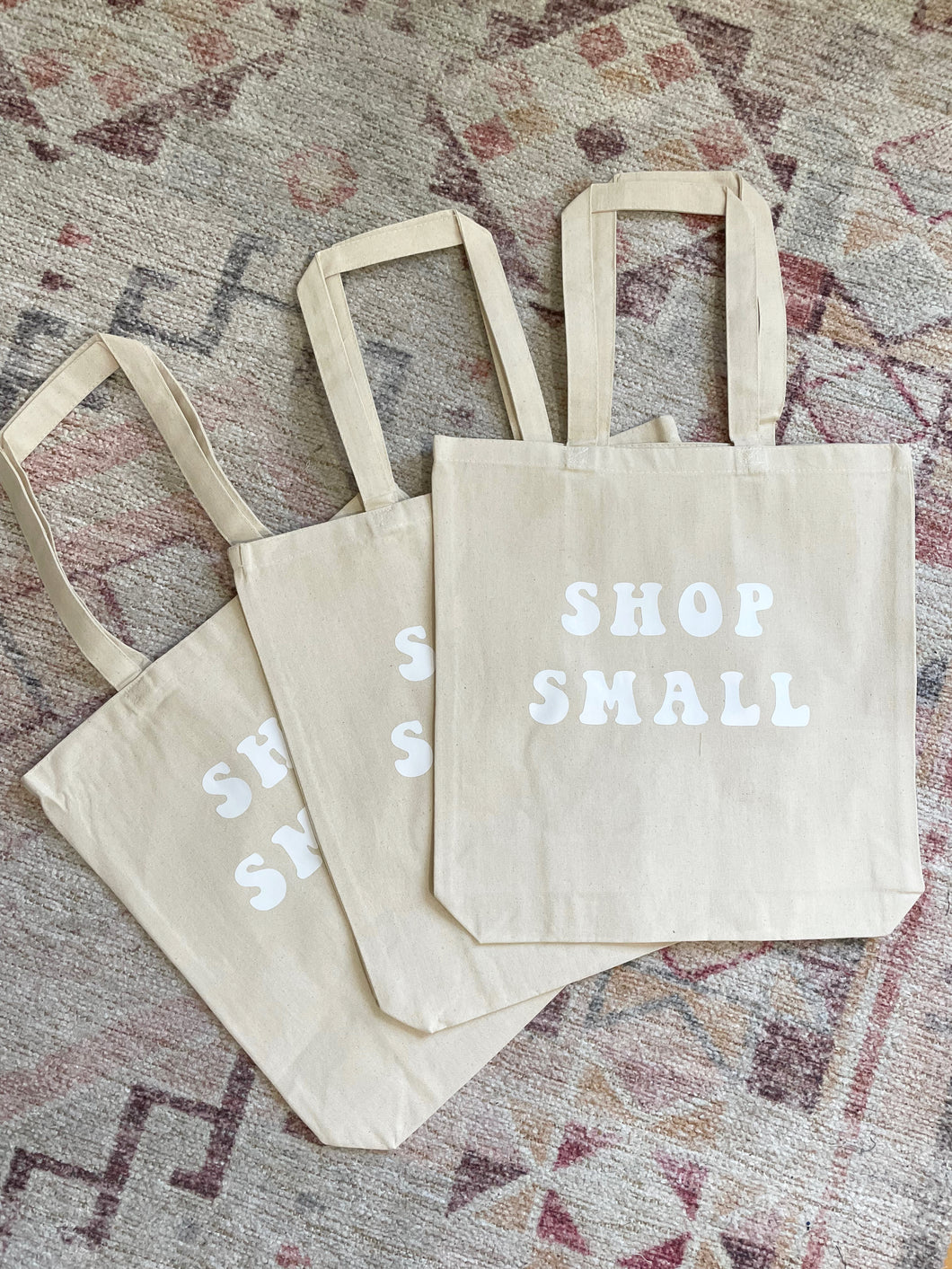 Shop Small Reusable Tote Bag