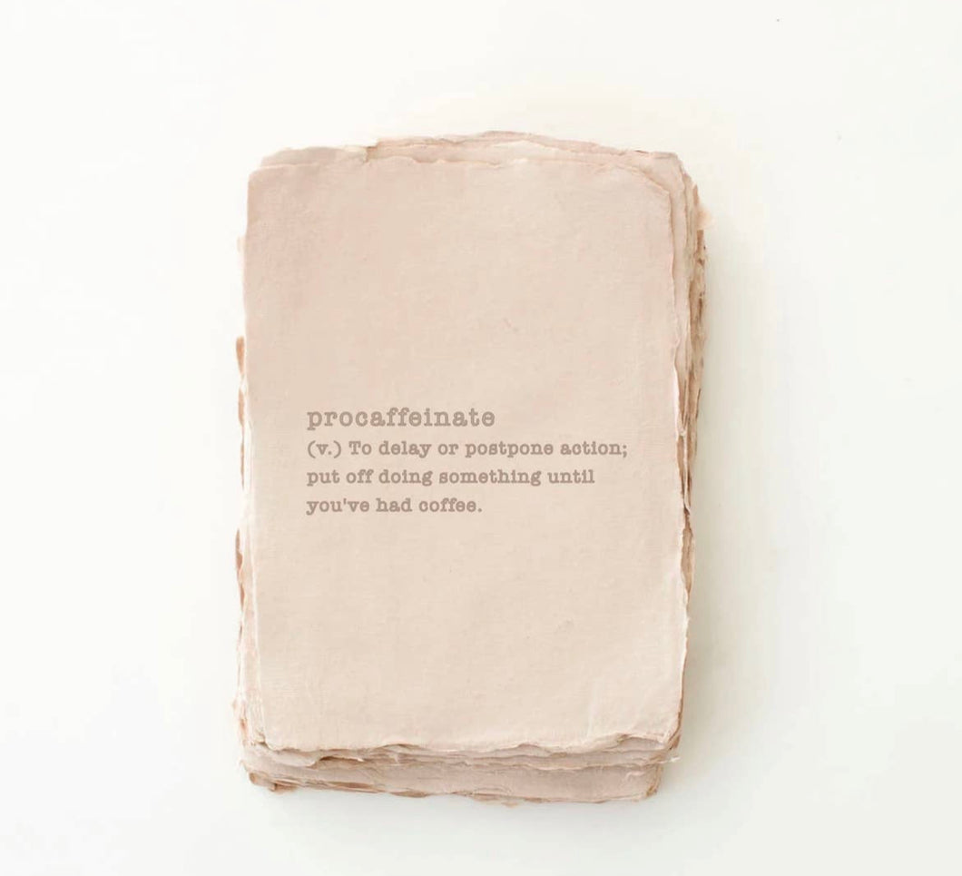 Procaffeinate Coffee Card