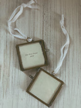 Load image into Gallery viewer, Letterpress Mini Frame/Ornament
