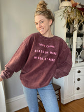 Load image into Gallery viewer, True Crime Corded Crewneck
