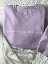 Load image into Gallery viewer, PREORDER - You Belong In This World Crewneck
