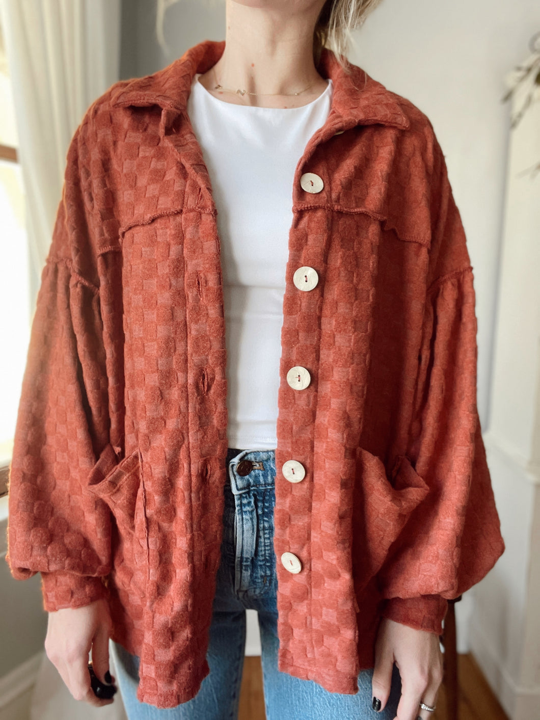 Square Drop Rust Top