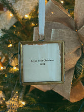 Load image into Gallery viewer, Letterpress Mini Frame/Ornament
