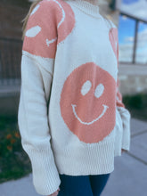 Load image into Gallery viewer, So Smiley Mock Sweater - Final Sale

