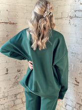 Load image into Gallery viewer, Deep Emerald Oversized Sweatshirt

