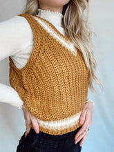 Load image into Gallery viewer, Golden Sweater Vest
